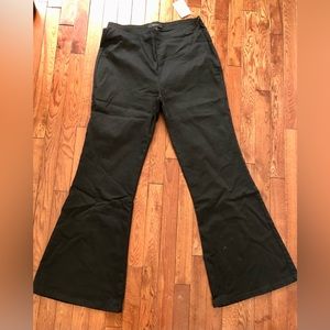 Plus Size High-Rise Flare Pants